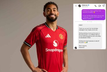 Kleberson's Heartfelt Note to Cunha