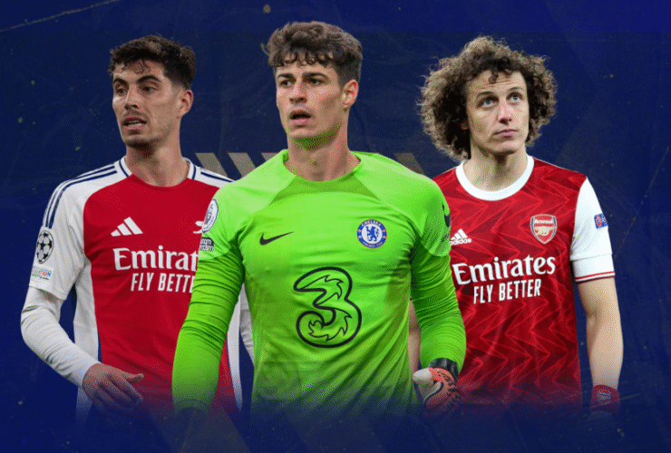 Kepa Arrizabalaga latest to switch? All Arsenal's signings from Chelsea in last 10 years listed