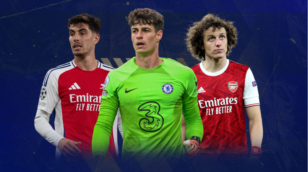 Kepa Arrizabalaga latest to switch? All Arsenal's signings from Chelsea in last 10 years listed