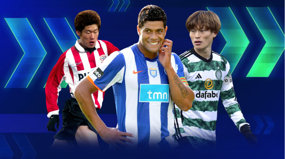 Kyogo 21st, Hulk 6th - the biggest transfers ever involving a player moving from Asia to Europe