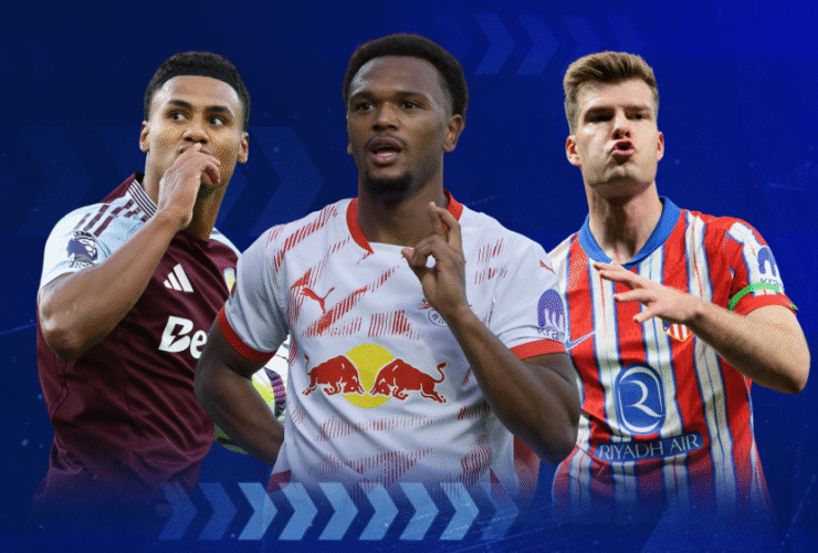 10 strikers with most top-five league goals in last three seasons who are under 30 & worth €50m or less