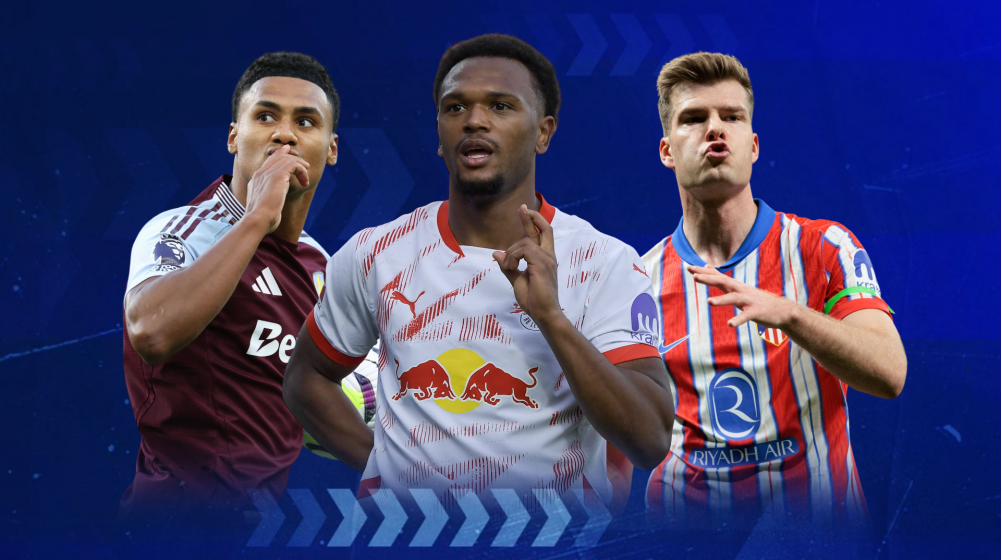 10 strikers with most top-five league goals in last three seasons who are under 30 & worth €50m or less