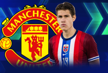 Who is Eivind Helland? The towering Norwegian defender linked with a move to Man Utd