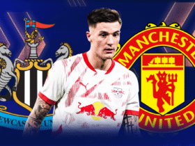 Newcastle & Manchester United battle for Benjamin Sesko - Is 6'5