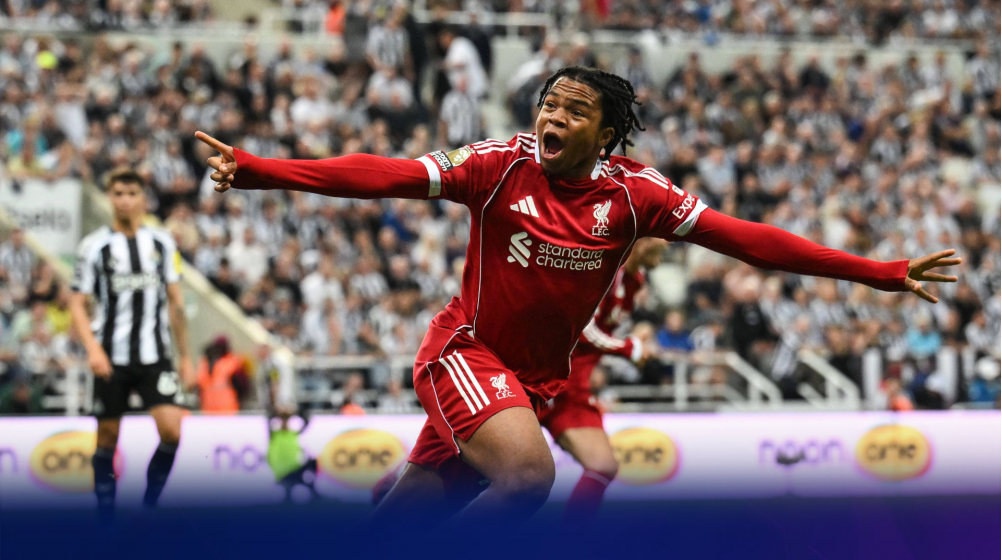 Liverpool hero Rio Ngumoha joins Premier League's youngest scorers