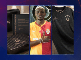 Galatasaray has put a special collector's box for Victor Osimhen up for sale.