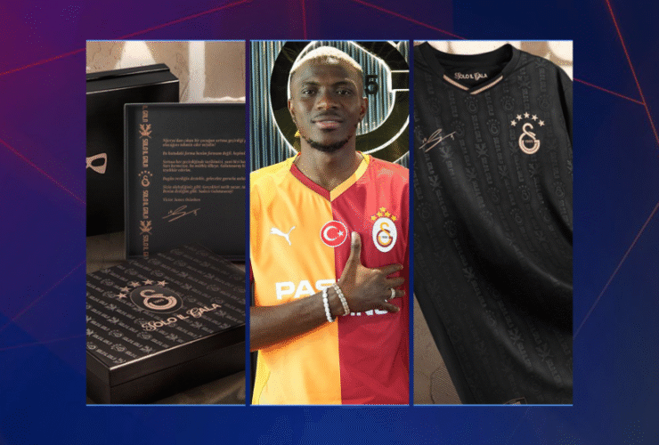 Galatasaray has put a special collector's box for Victor Osimhen up for sale.