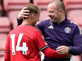 Reds Welcome PFA for Exclusive Academy Briefing at Carrington