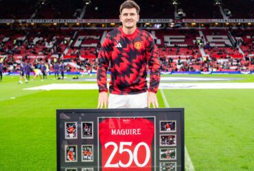 Maguire's Milestone: 250 Caps and Counting
