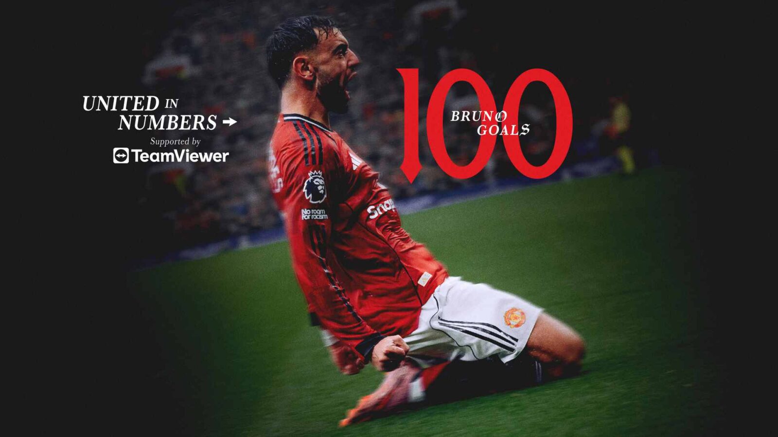 Bruno's Journey to Century: Scoring 100 Goals for United