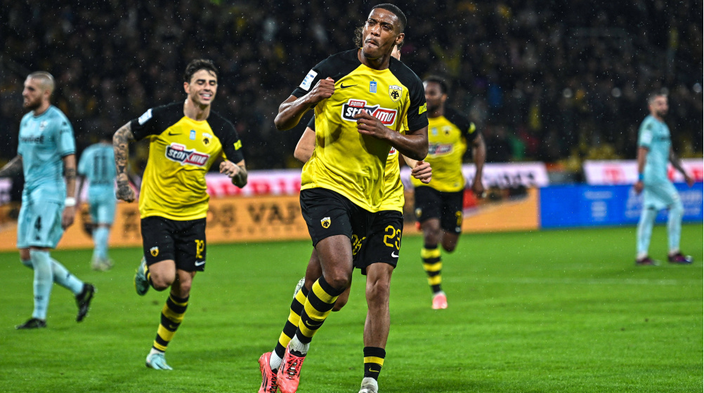 Fifth former Sevilla player - Monterrey set to sign Anthony Martial from AEK Athens