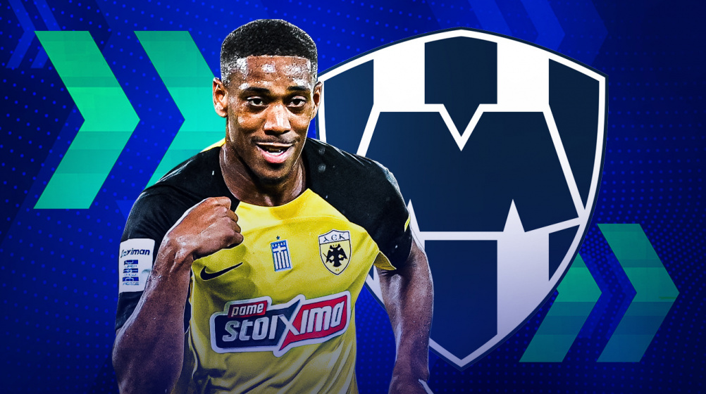 Former Man Utd star - Monterrey sign Anthony Martial from AEK Athens