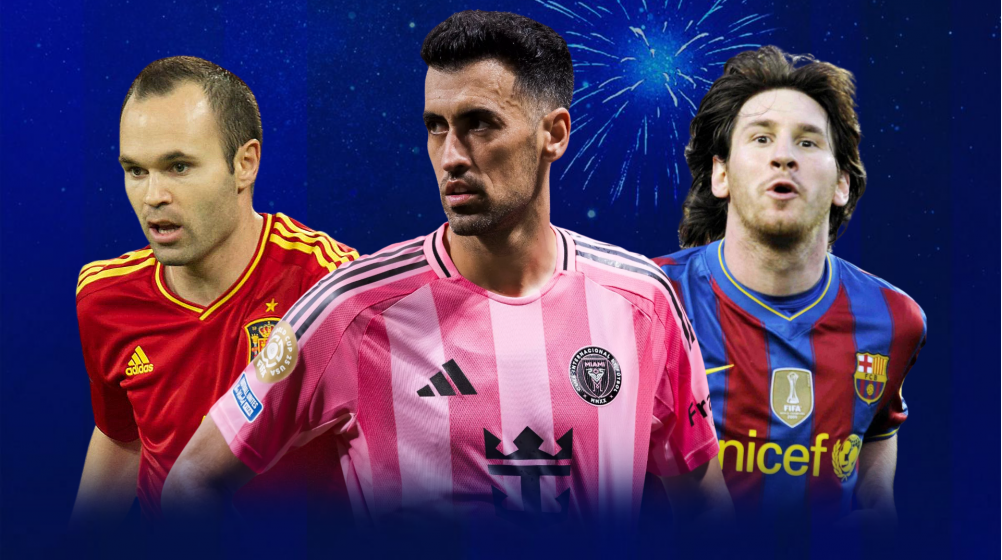 Messi 1st and Neymar 17th: Sergio Busquets' favourite teammates revealed