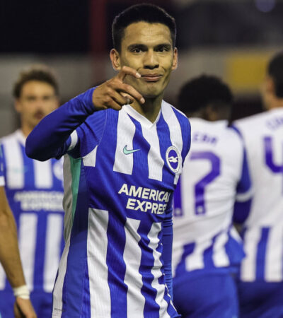 Four goals in the EFL Cup - Brighton's Diego Gómez joins illustrious list