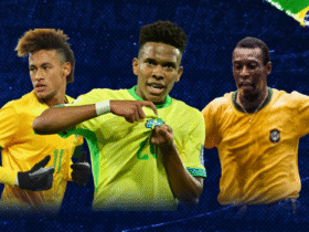 The youngest goalscorers for the Brazilian national team - Estêvão moves into top 10