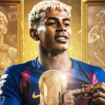 Lamine Yamal beats Désiré Doué to Kopa trophy - More records tumbled