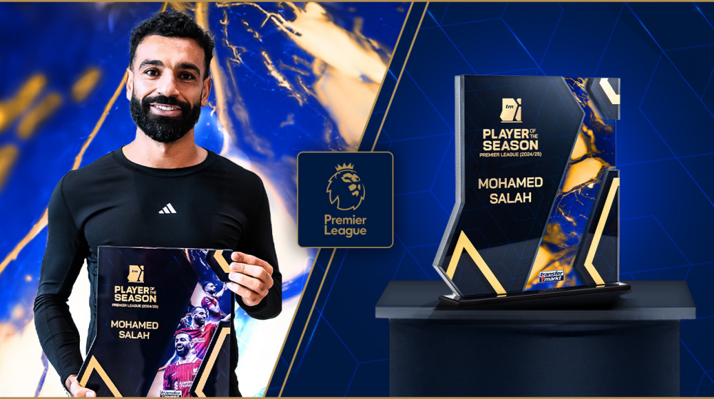 Mohamed Salah wins Player of the Year award - 'none came close to the Egyptian last season'