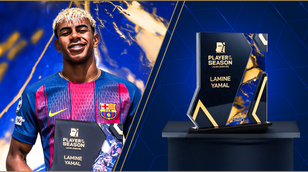 Lamine Yamal delighted to receive Transfermarkt's