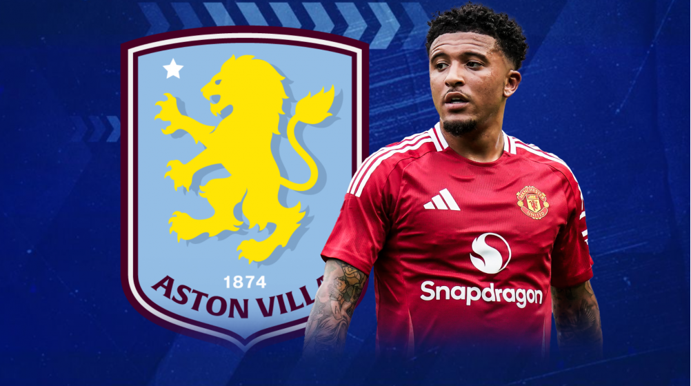 Jadon Sancho Man United exit close as Aston Villa agree loan terms