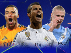 Can Mbappé or Haaland break Ronaldo's Champions League scoring record?