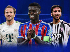 The longest unbeaten streaks among top-5 league teams - Crystal Palace 1st, Bayern Munich 3rd