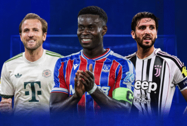 The longest unbeaten streaks among top-5 league teams - Crystal Palace 1st, Bayern Munich 3rd