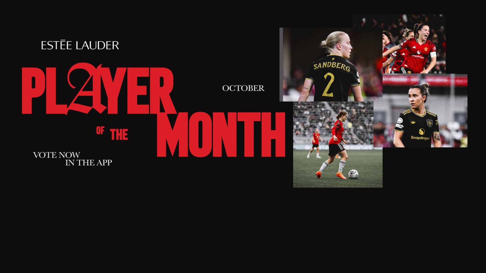 Cast Your Vote for the Women's Player of the Month!