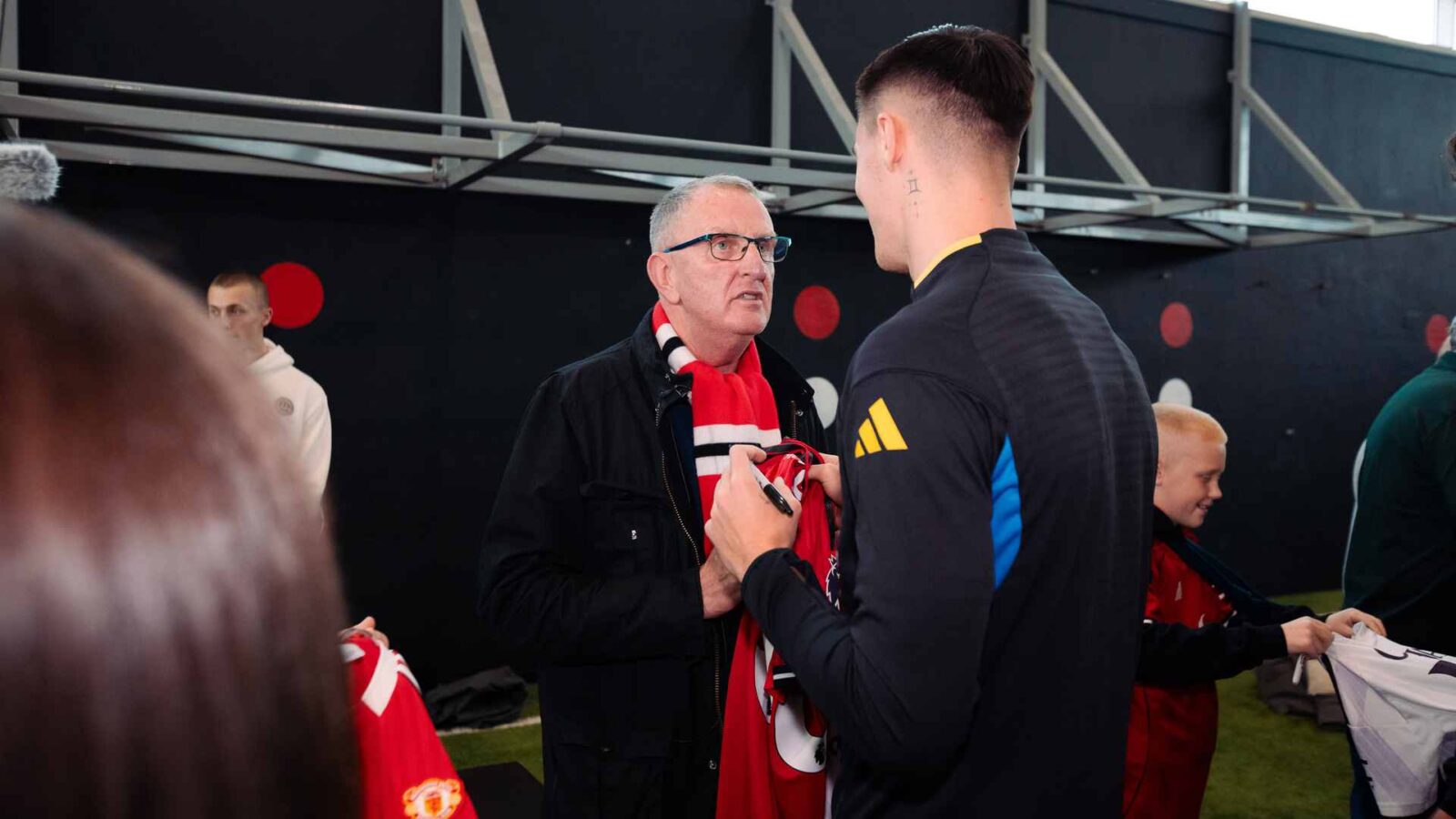 Behind the Scenes: Sesko's Surprise Visit to Carrington