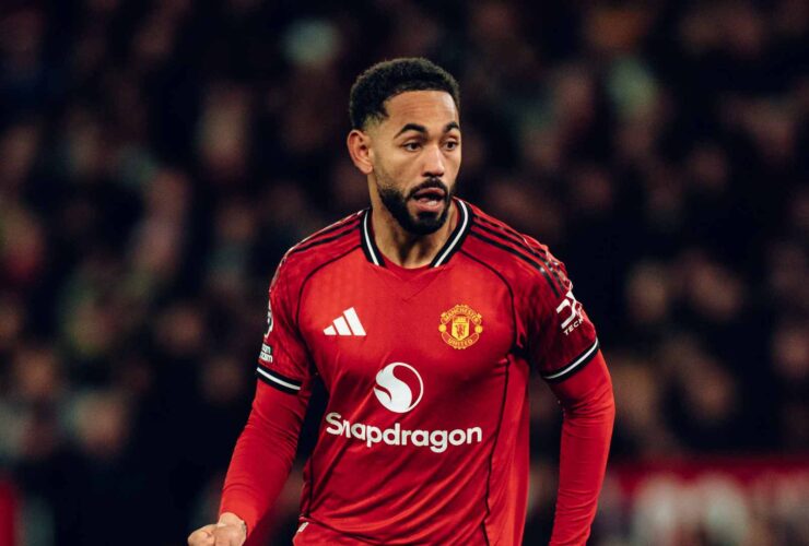 Cunha Celebrates His Maiden Goal for United