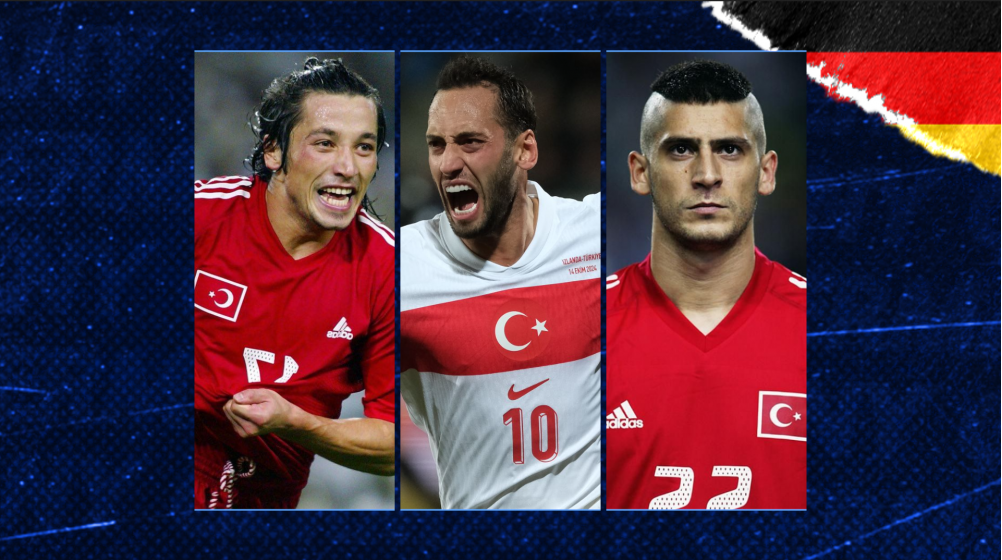 Born in Germany, chose to play for Turkey – Children of working-class families became national heroes