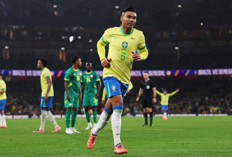Casemiro Shines as Brazil Triumphs in International Spotlight