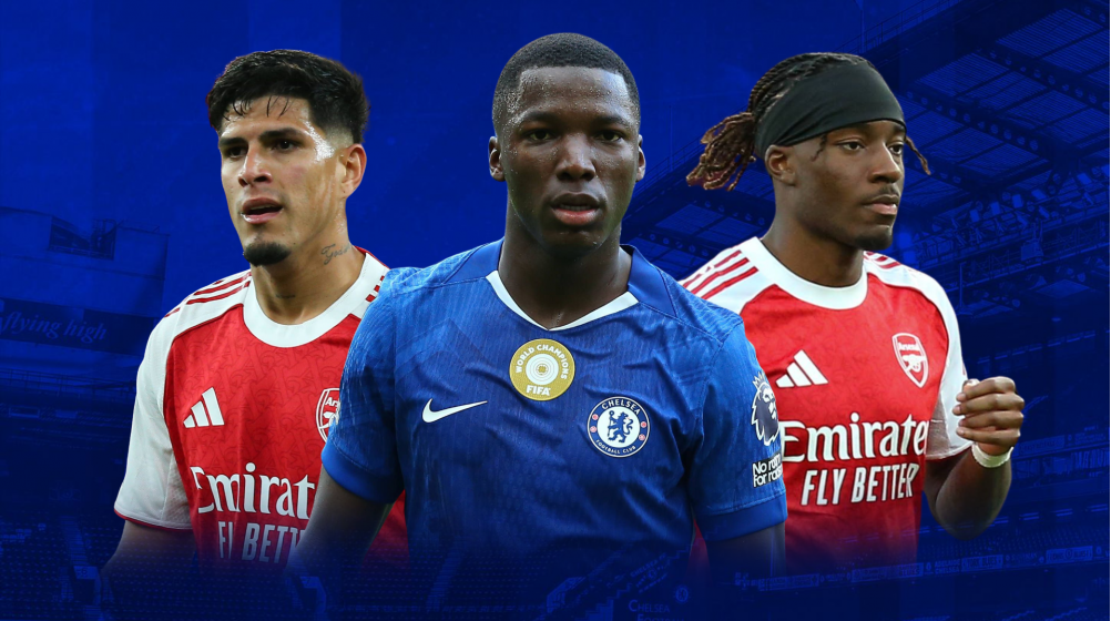 Piero Hincapié, Moises Caicedo, Noni Madueke, & Co. - Chelsea vs Arsenal Transfermarkt fan chosen XI revealed