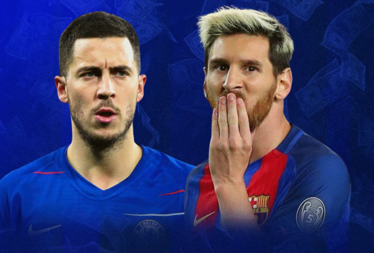 The best Chelsea and Barcelona combined team ever based on market value