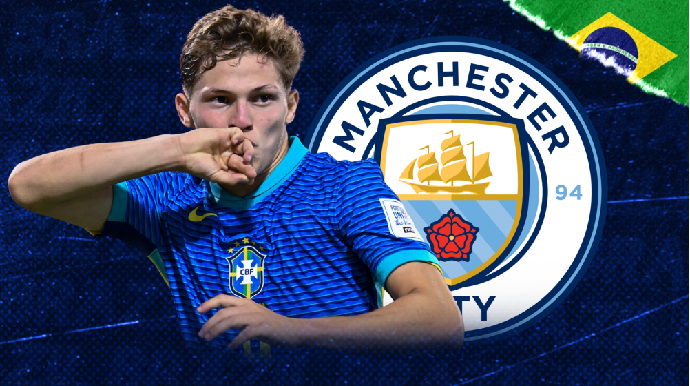 Who is Dell? Brazil wonderkid compared to Halaand with Man City dream