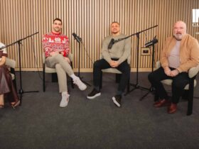 Brown Enthralled by Dual Highlights of the Table