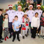 United Stars Bring Cheer to Local Hospitals
