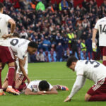 Arsenal title hopes dented in Aston Villa loss without Gabriel or Saliba
