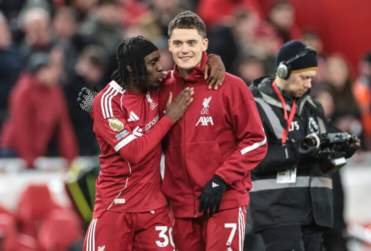 Florian Wirtz scores first Liverpool goal after Arne Slot faith in Wolves win