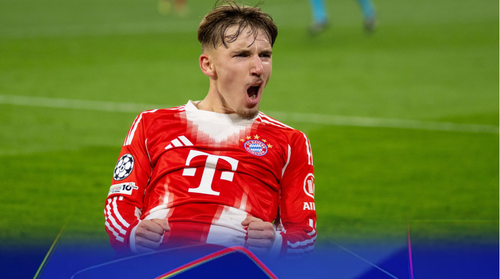Bayern Munich's Lennart Karl makes Champions League history