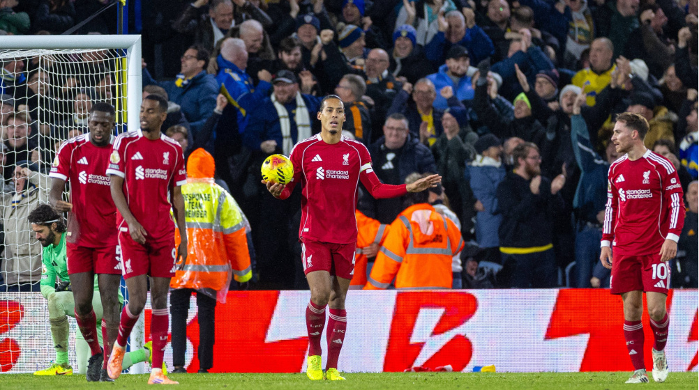 Hugo Ekitiké hits brace but Liverpool punished in thrilling Leeds draw