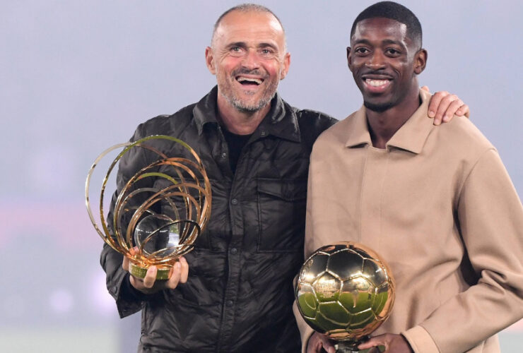 Ousmane Dembélé wins FIFA's World Footballer Award - Luis Enrique top coach
