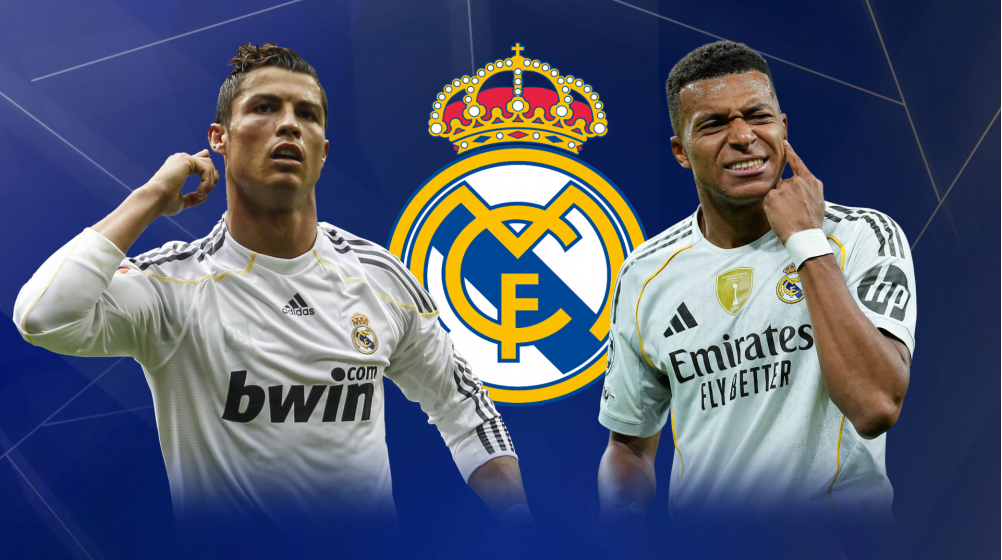 Mbappé, behind Cristiano: Madrid's top scorers in a year