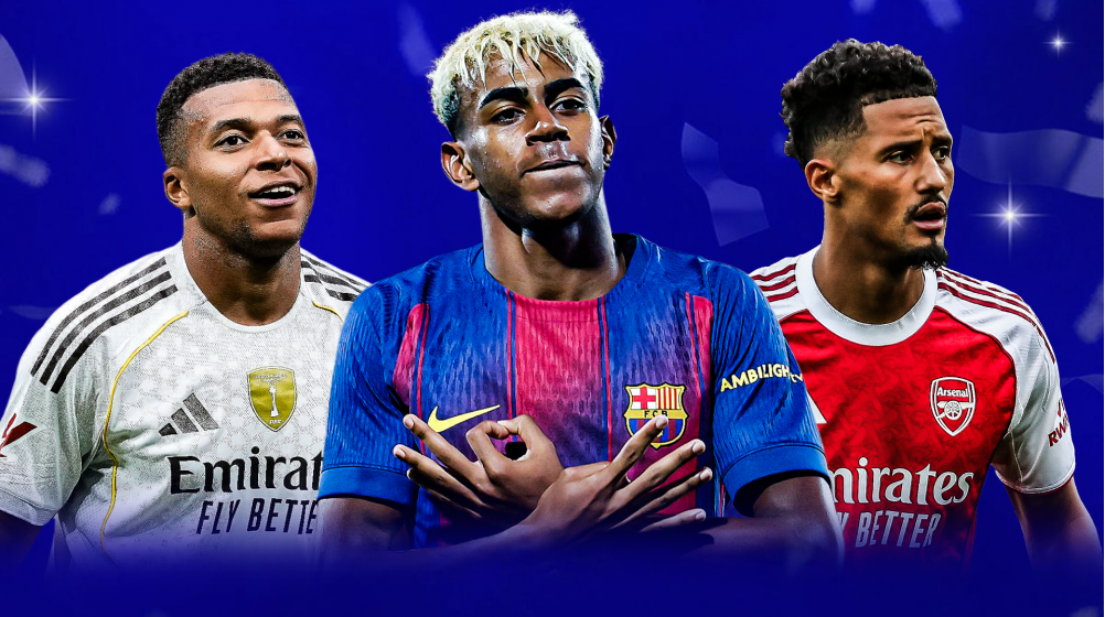 Yamal, Mbappé & Co: Transfermarkt community vote for team of 2025