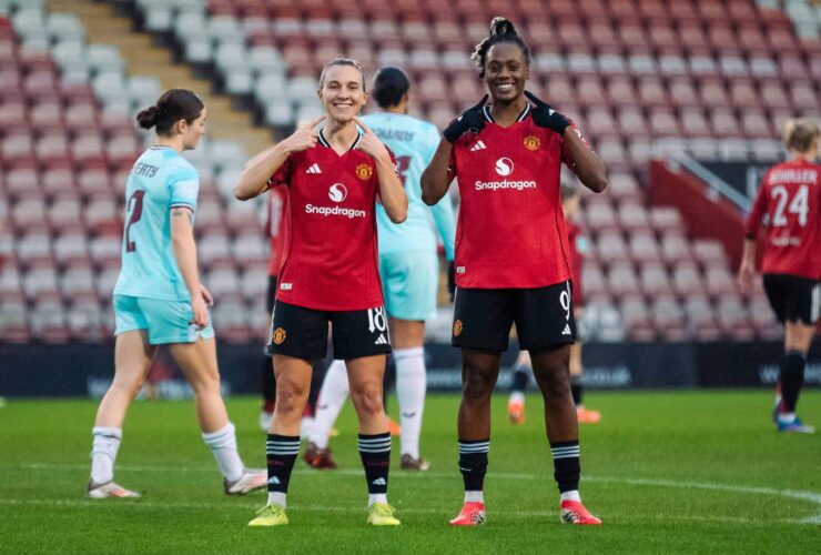 United Women Dominate Burnley with a 5-0 Victory