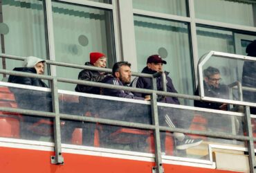 Carrick and Team Present at Under-21 Showdown