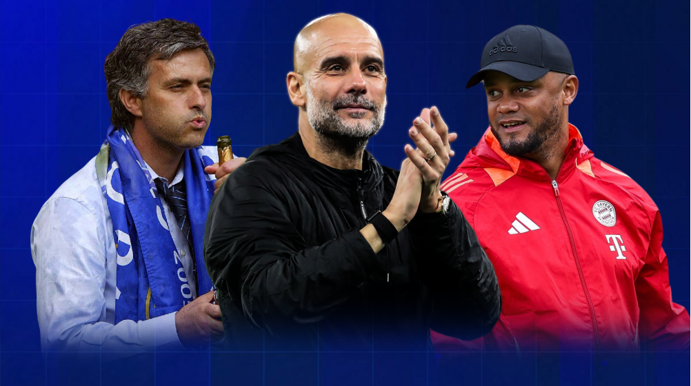 Guardiola, Mourinho & Kompany: Managers' best league points totals after first 50 games